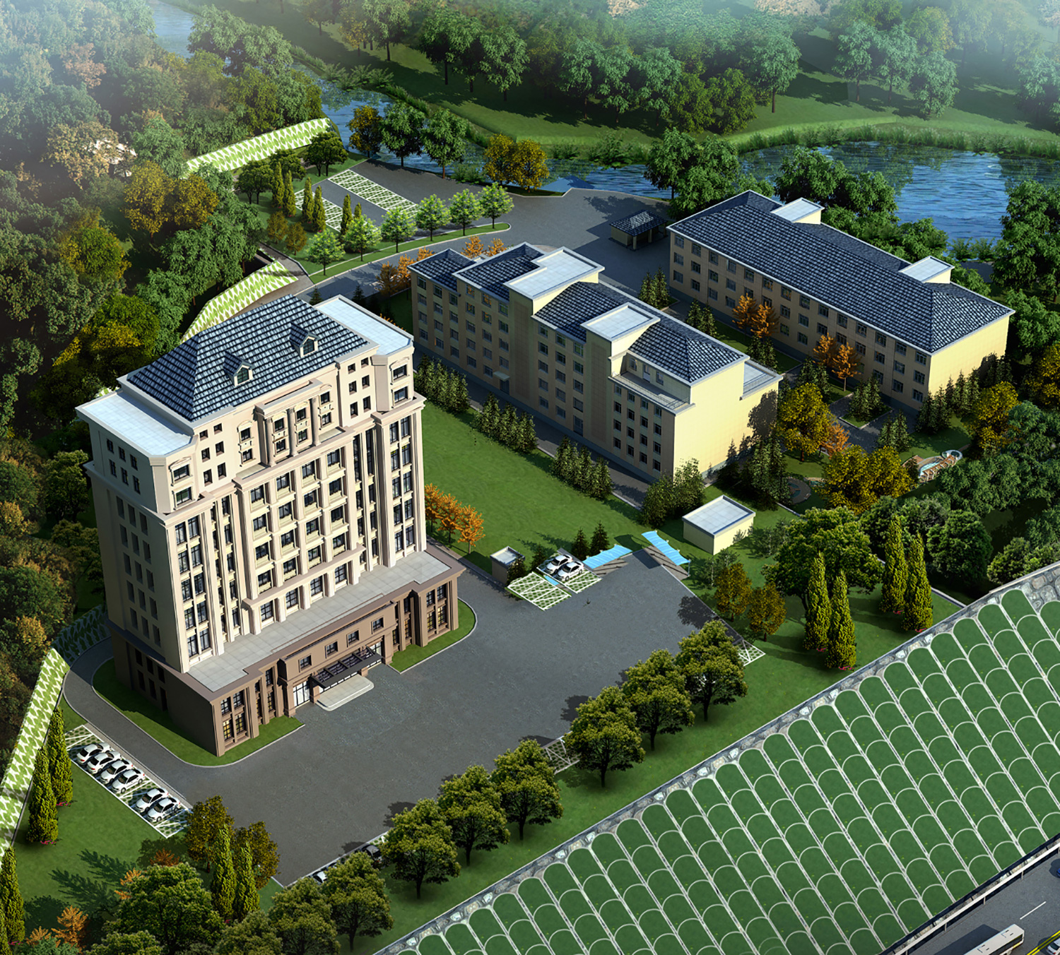 軍人休養(yǎng)院工程